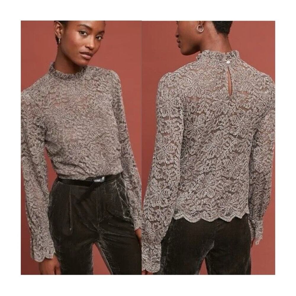 Anthropologie Eri + Ali Delano Lace Top